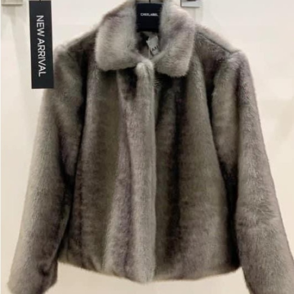 Gray Teddy Jacket - image 1